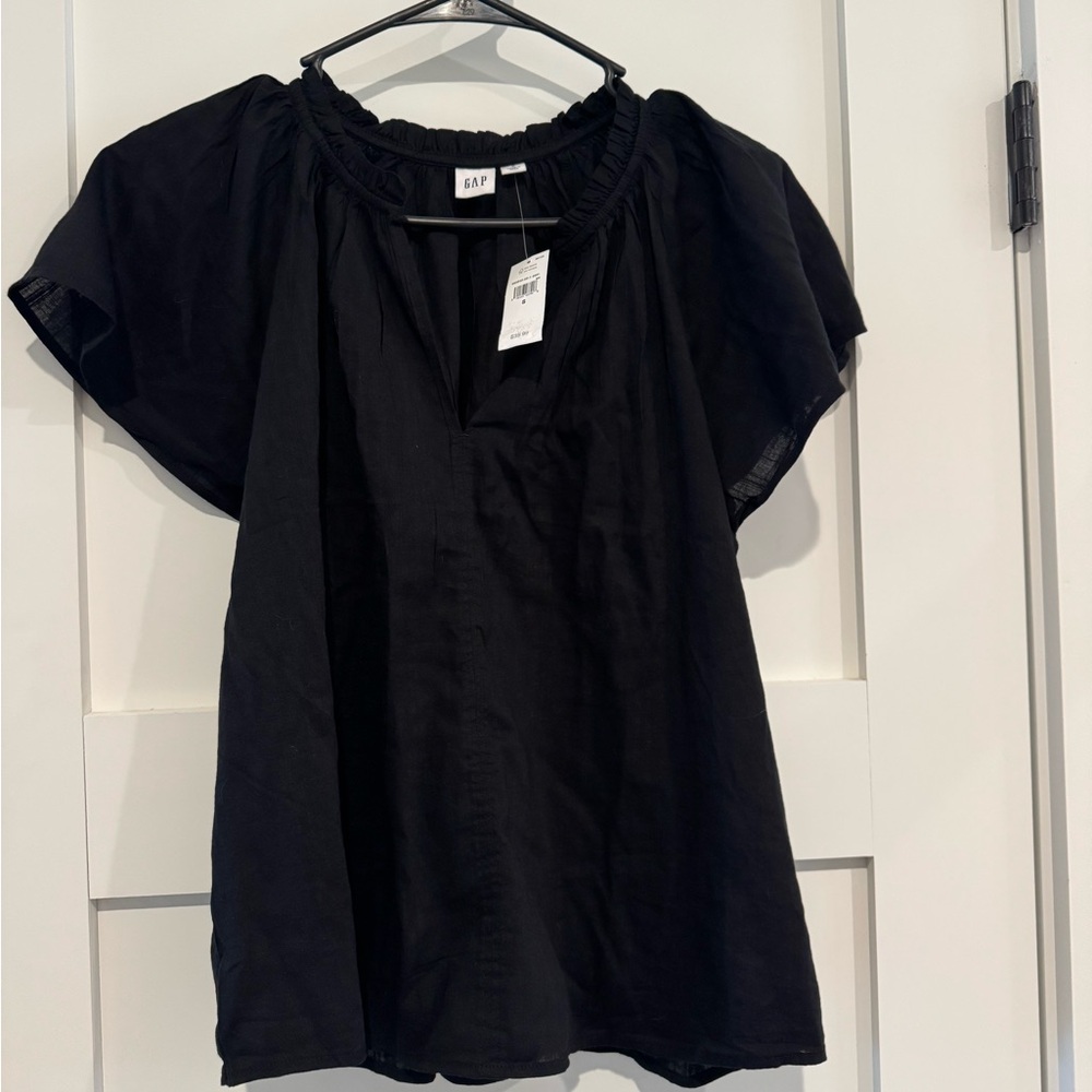 GAP Women's Elegant Black Blouse